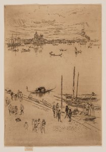 Oppreist Venezia av James Abbott McNeill Whistler