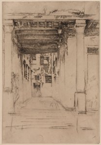 venetiansk domstol av James Abbott McNeill Whistler