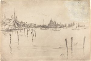 Venezia av James Abbott McNeill Whistler
