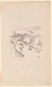 Waterloo Bridge av James Abbott McNeill Whistler
