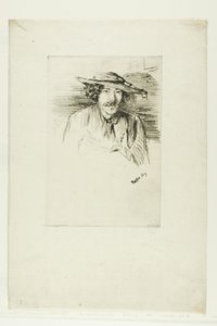 Whistler med hatt av James Abbott McNeill Whistler