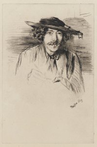 Whistler med hatt av James Abbott McNeill Whistler