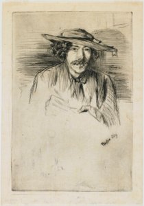 Whistler med hatt av James Abbott McNeill Whistler