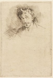 Whistler med White Lock av James Abbott McNeill Whistler