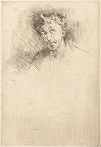 Whistler med White Lock av James Abbott McNeill Whistler