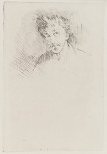 Whistler med White Lock av James Abbott McNeill Whistler