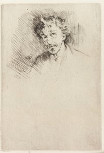 Whistler med White Lock av James Abbott McNeill Whistler