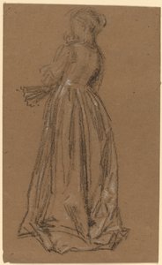 Kvinne med fan av James Abbott McNeill Whistler