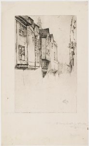 Great Street, London av James Abbott McNeill Whistler