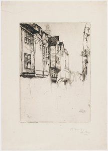 Great Street, London av James Abbott McNeill Whistler