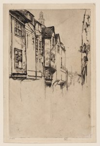 Great Street, London av James Abbott McNeill Whistler
