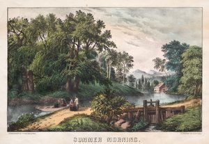 Sommermorgen, ca. 1838-72.