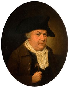 Portrett av John Freeth, 1750-1800.