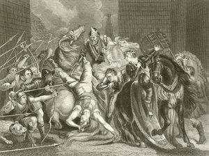 Borgermester i London drepte Wat Tyler av James Northcote