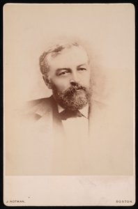 Portrett av Samuel Pierpont Langley 1834-1906, før 1890. av James Notman