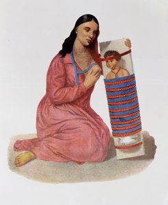 Chippeway Mother and Child, 1826, illustrasjon fra 