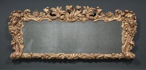 Overmantel speil, ca. 1740 av James Pascall