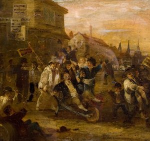 Valgopprør i Coventry, 1861 av James Pollard