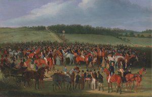 Epsom Races: The Betting Post av James Pollard