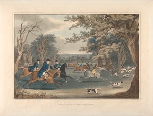 Royal Hunt i Windsor Park av James Pollard