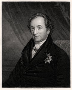 Johann Wolfgang von Goethe , tysk poet, dramatiker og vitenskapsmann, 1800-tallet
