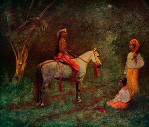 En burmesisk rytter, 1913 av James Raeburn Middleton