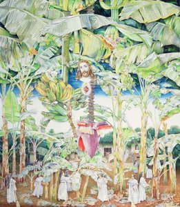 Miraculous Vision of Christ in the Banana Grove, 1989