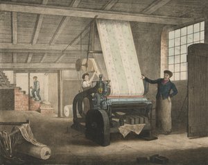 Trykking, Progress of Cotton nr. 12, pub. 1840