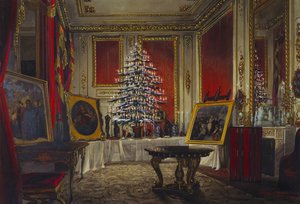 Dronning Victorias juletre, 1850