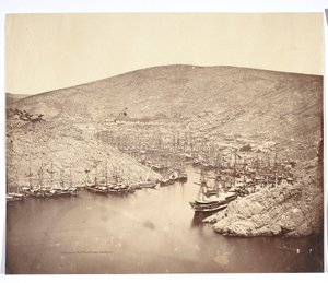 «Innseilingen til Balaklava havn» av James Robertson