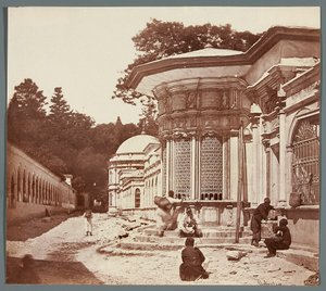 Fontaine de Eyoub [Istanbul. Sultan Eyüps fontene?] av James Robertson