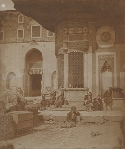 Porten til keiserpalasset og Ahmed III-fontenen av James Robertson