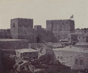 Jerusalem - Del av gamlebyen av James Robertson