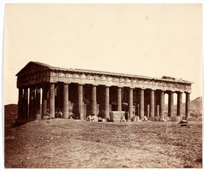 «Thesevs-tempelet» [Athen. Theseion - egentlig Hefaistos-tempelet] av James Robertson