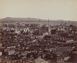 Panorama av Konstantinopel av James Robertson, and Felice Beato