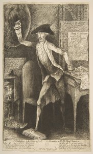 Frontispice til 2. utgave av Lord St[anhop]es Observations on Mr. Pitts Pl..., 29. mai 1786.