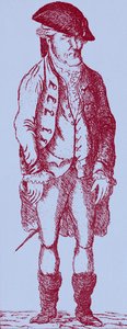 John Wilkes - fra karikatur av James Sayers