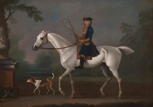 Sir Roger Burgoyne rir på "Badger" av James Seymour