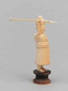 Svart bonde, sjakkbrikke, India, 1820 ca av James Sharples