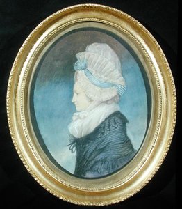 Mrs Thrale (pastell på papir) av James Sharples
