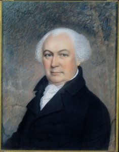 Portrett av Gouverneur Morris (1752-1816) (olje på lerret) av James Sharples