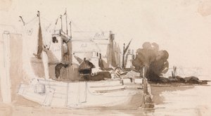 En Thames lekter av James Stark