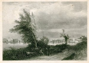 Fulham og Putney fra Surrey-kysten