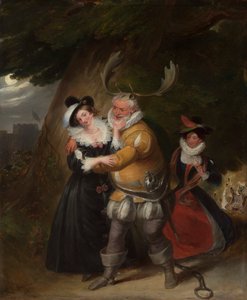 Falstaff at Herne's Oak, fra "The Merry Wives of Windsor," Act V, Scene v