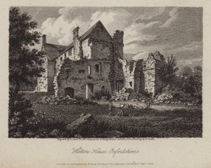 Holton House, Oxfordshire (gravering)