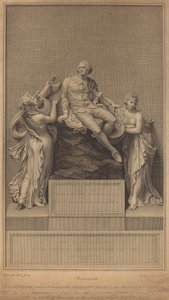 Monument til William Shakespeare av James Stow after Thomas Banks