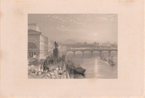 Paris fra Barriere de Passy av James T. Willmore