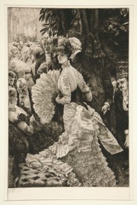 Kvinnen i Paris, av James Tissot
