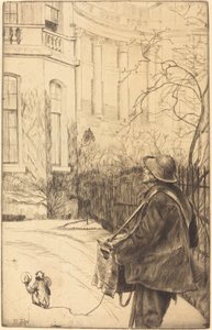 Orgelkvernen, 1878. av James Tissot