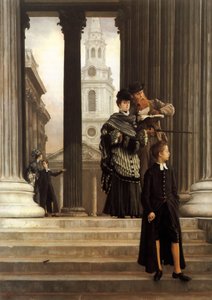 Besøkende i London av James Jacques Joseph Tissot